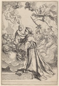 Le grand Saint Antoine de Padoue - Simone Cantarini