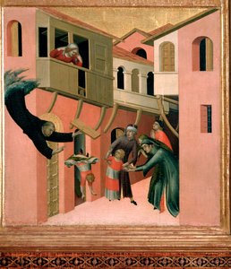 Le moine italien Agostino Novello dit Panormitano et la représentation de quatre de ses miracles