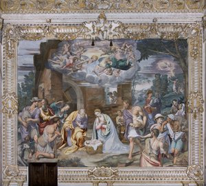 Adoration des bergers, 1578-82 - Simone Veneziano Peterzano