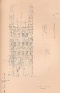 Victoria Tower, Westminster, vers 1837-1904 - Sir Charles Barry