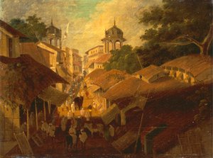 Rue à Patna - Sir Charles D