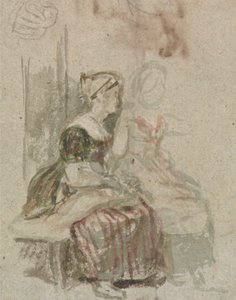 Étude pour "Le mariage à un sou"