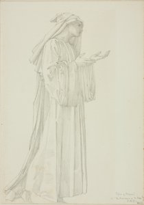 Figure de pèlerin dans le Roman de la Rose - Sir Edward Burne Jones