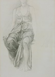 Étude de draperie pour 