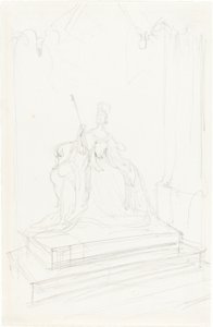 Étude pour "Reine Victoria"