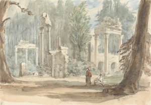 Les ruines de Leptis Magna telles qu