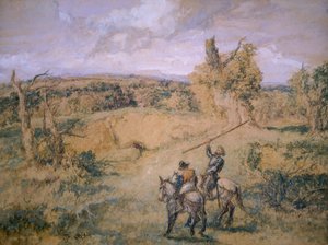 Don Quichotte et Sancho Panza, 1894