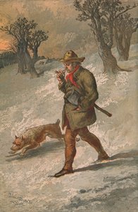 Le Bûcheron et son chien, 1862 - Sir John Gilbert