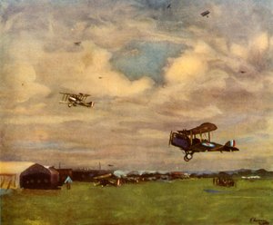 Un aérodrome en 1918, 1944