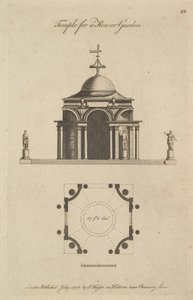 Temple pour un jardin de fleurs, 1778