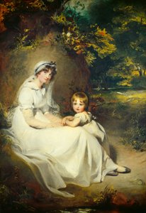 Lady Mary Templetown et son fils aîné - Sir Thomas Lawrence