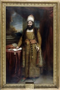 Portrait de Mirza Abul Hasan Khan Ilchi 1776-1846