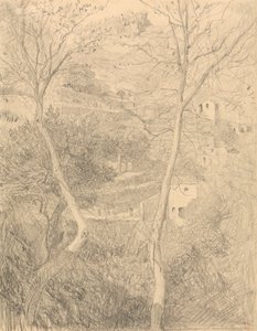 Ville sur une colline - Sir William Blake Richmond