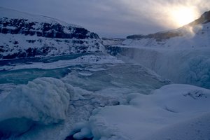 Islande : Gulfoss, cascade, 2022