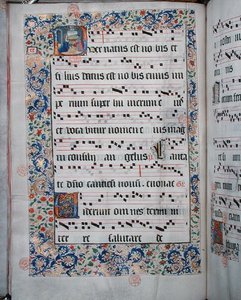 Ms 432 Temporal utilisé par les Sœurs de la Congrégation des Carmélites de Bruges, écrit par Sœur Margarita Bruynewe