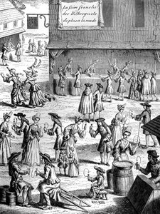 Foire au cup-and-ball, sous le règne de Louis XIV, France, 17e siècle, 1882-1884 - Smeeton