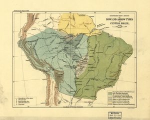 Zones de distribution des types d