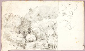 Paysage - Solon H. Borglum