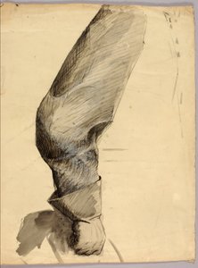 Bras droit, étude pour la statue équestre