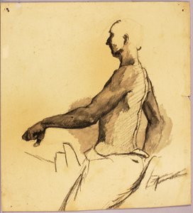 Étude pour un monument équestre