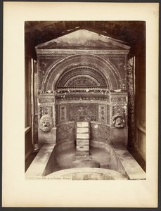 Maison de la grande fontaine. Pompéi. - Sommer and Behles