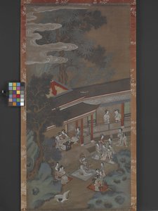 Une fête au palais de Han, date inconnue - Songnian Liu