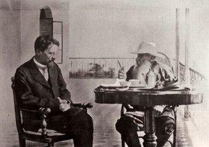 Léon Tolstoï et Anton Tchekhov, auteurs russes - Sophia Andreevna Tolstaya
