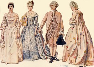 Vêtements sous le règne de George II - Sophie B. Steel