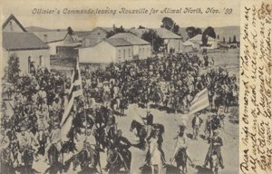 Carte postale représentant le commando d