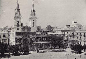 Cadix : Plaza de la Constitución (photo n/b)