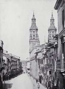 Calle Del Mercado, Logrono (photo n/b) - Spanish Photographer
