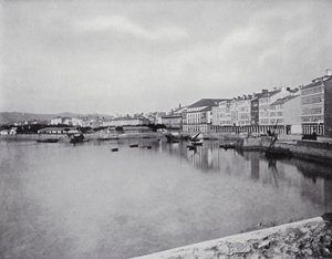 Coruna, Vue générale (photo n/b) - Spanish Photographer