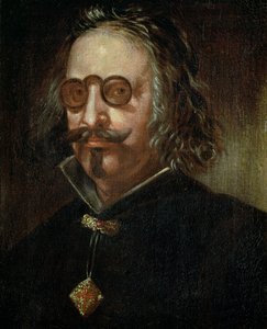 Portrait de Francisco de Quevedo y Villegas (1580-1645) - Spanish School