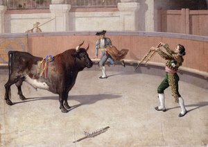 Scène de tauromachie, 19e siècle
