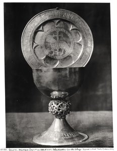 Calice et patène eucharistique, appartenant à l