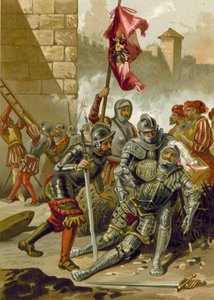 Mort de Charles III, duc de Bourbon, lors du sac de Rome, 1527