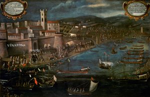Navire maure dans le Grao de Vinaroz