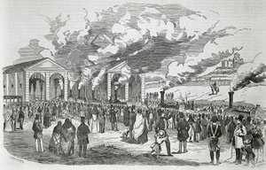 Ouverture de la ligne de chemin de fer Madrid-Aranjuez, 9 février