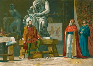 Le Pape Jules II visite l