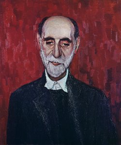 Portrait de Juan Ramon Jimenez - Spanish School