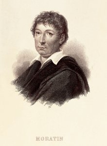Portrait de Leandro Fernandez de Moratin (1760-1828), écrivain espagnol. Gravure du 19ème siècle. Musée Romantique de Madrid. - Spanish School