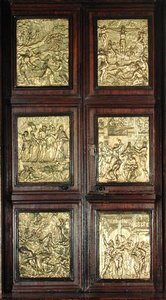 Portes du sanctuaire de la chapelle du Sacramentaire