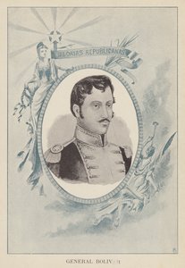 Simon Bolivar, leader politique et militaire vénézuélien