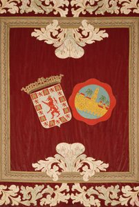 Tapisserie de la salle des mosaïques dans l