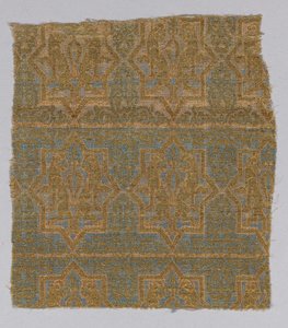Fragment de textile de la chasuble de San Valerius - Spanish School