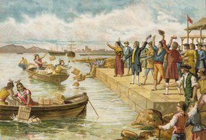 La Boston Tea Party, 1773