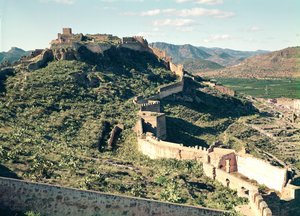 Vue du château, 8e-12e siècle