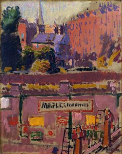 Depuis une fenêtre à Hampstead, 1911