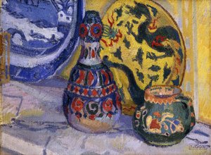 Nature morte avec des figures orientales, 1913