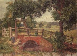 Le pont du parc de Panshanger
